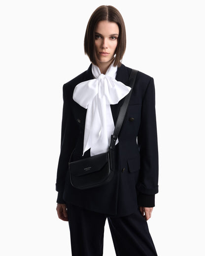 Emporio Armani 1981 mini leather shoulder bag