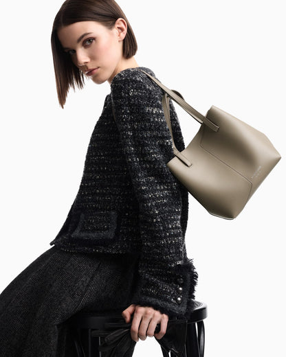 Emporio Armani 1981 leather shoulder bag