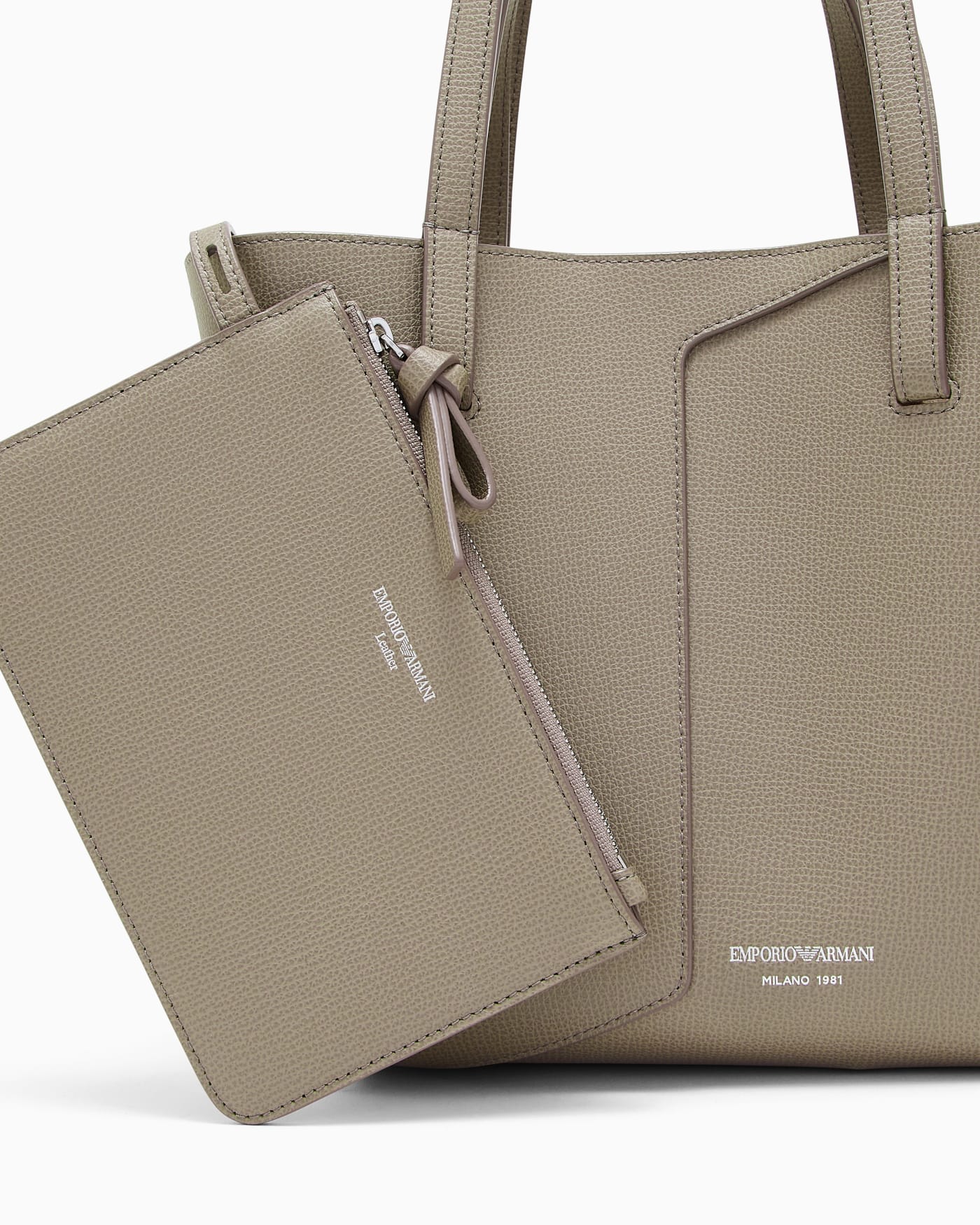 Emporio Armani 1981 leather shoulder bag