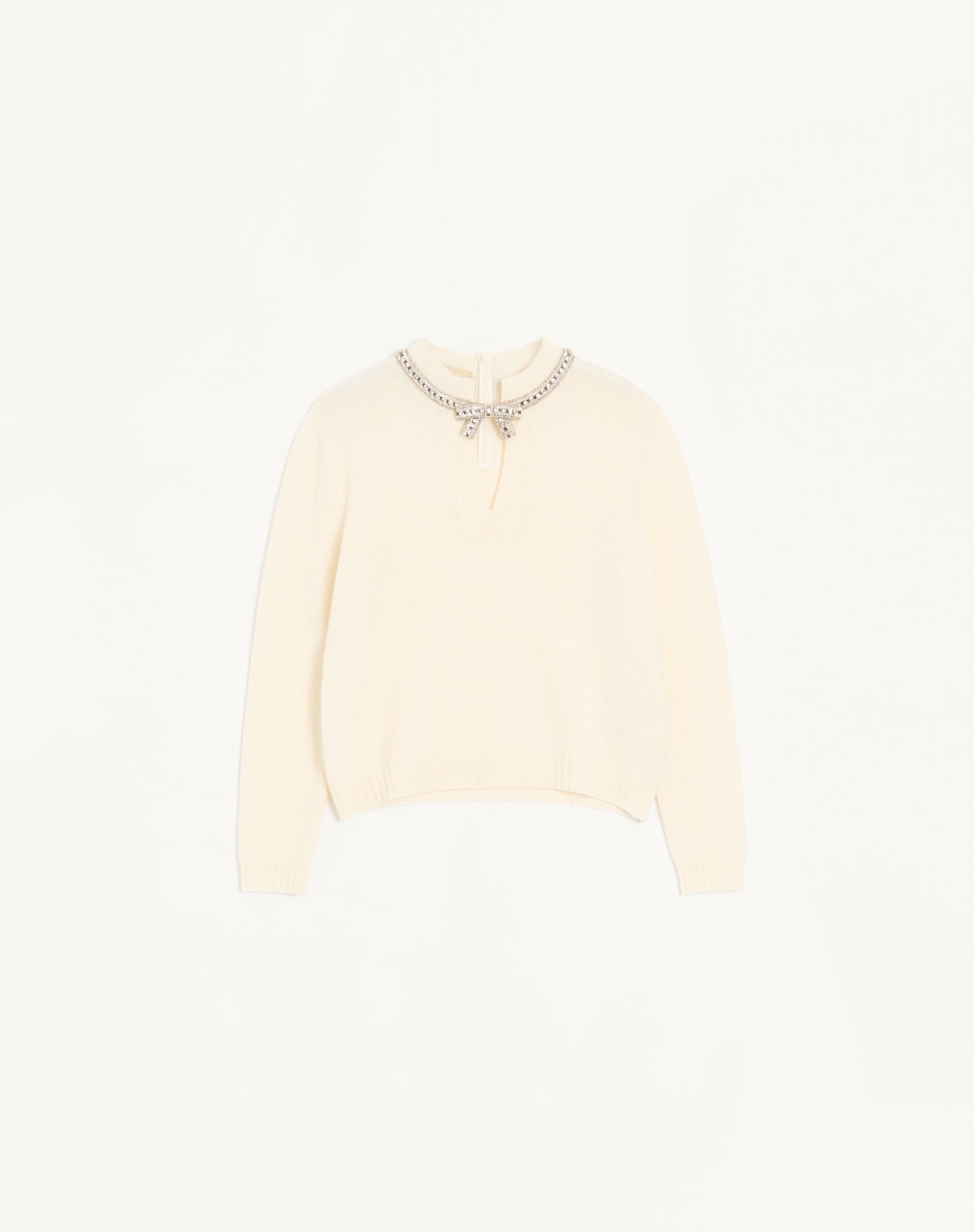 Embroidered Wool Jumper