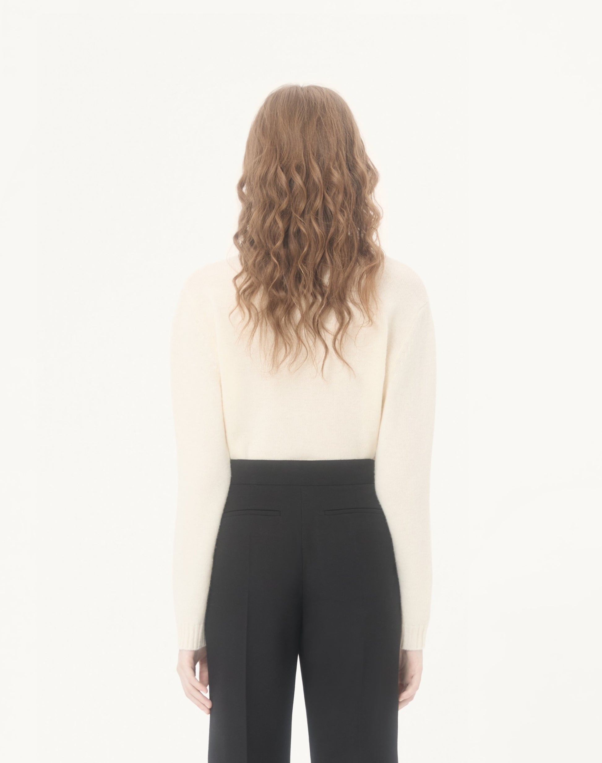 Embroidered Wool Jumper