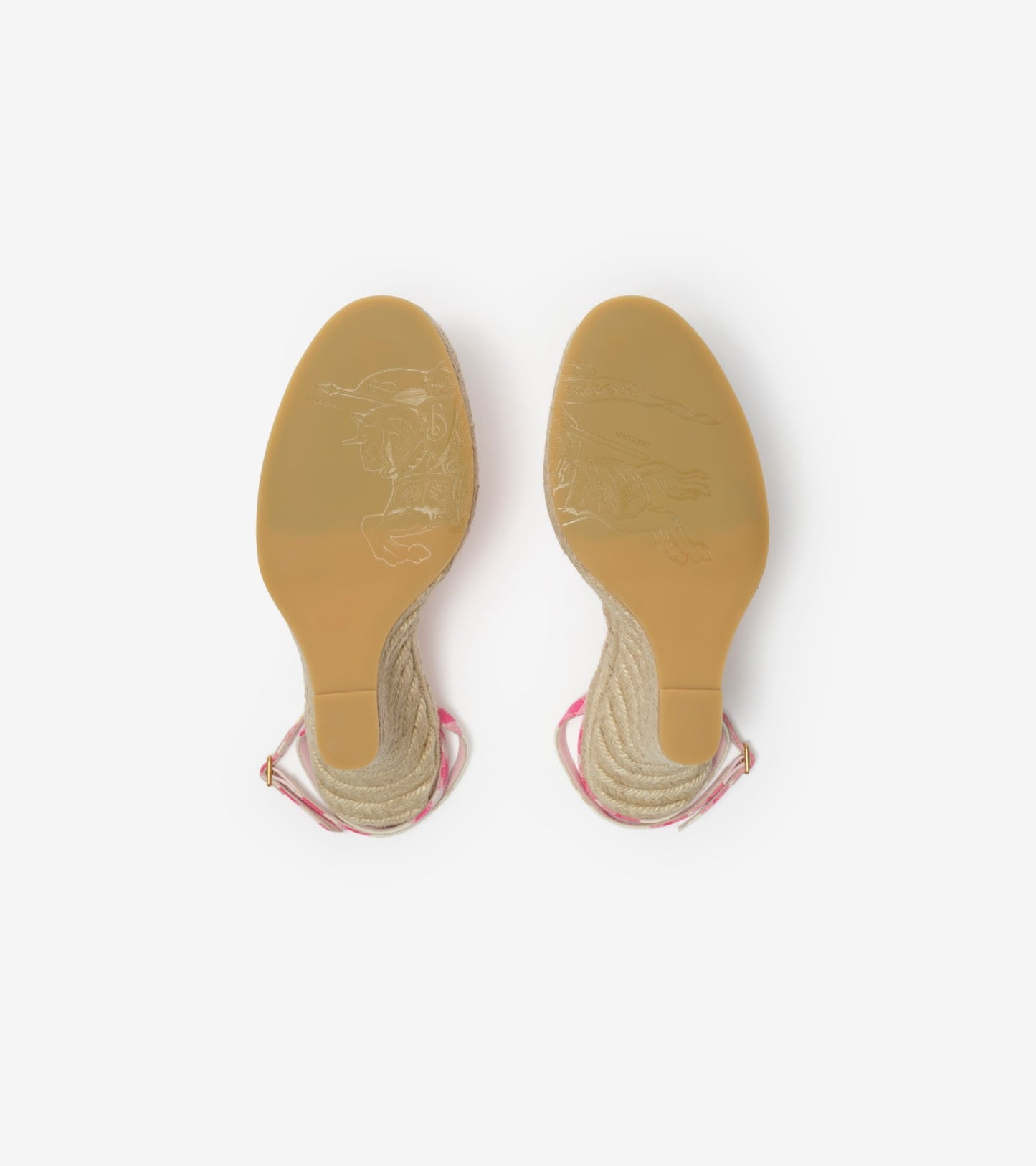 Check Mews Espadrille Pumps in Aubergine purple