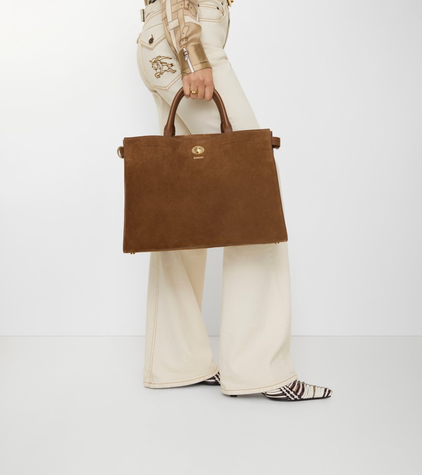 Medium Cotswolds Tote in Hazel brown