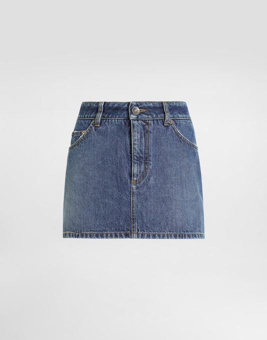 Denim skirt