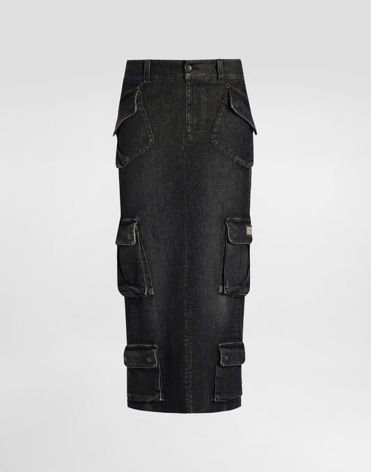 Denim skirt