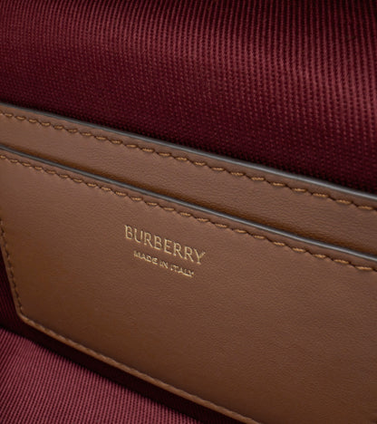 Check Vanity Bag in Archive beige/briar brown