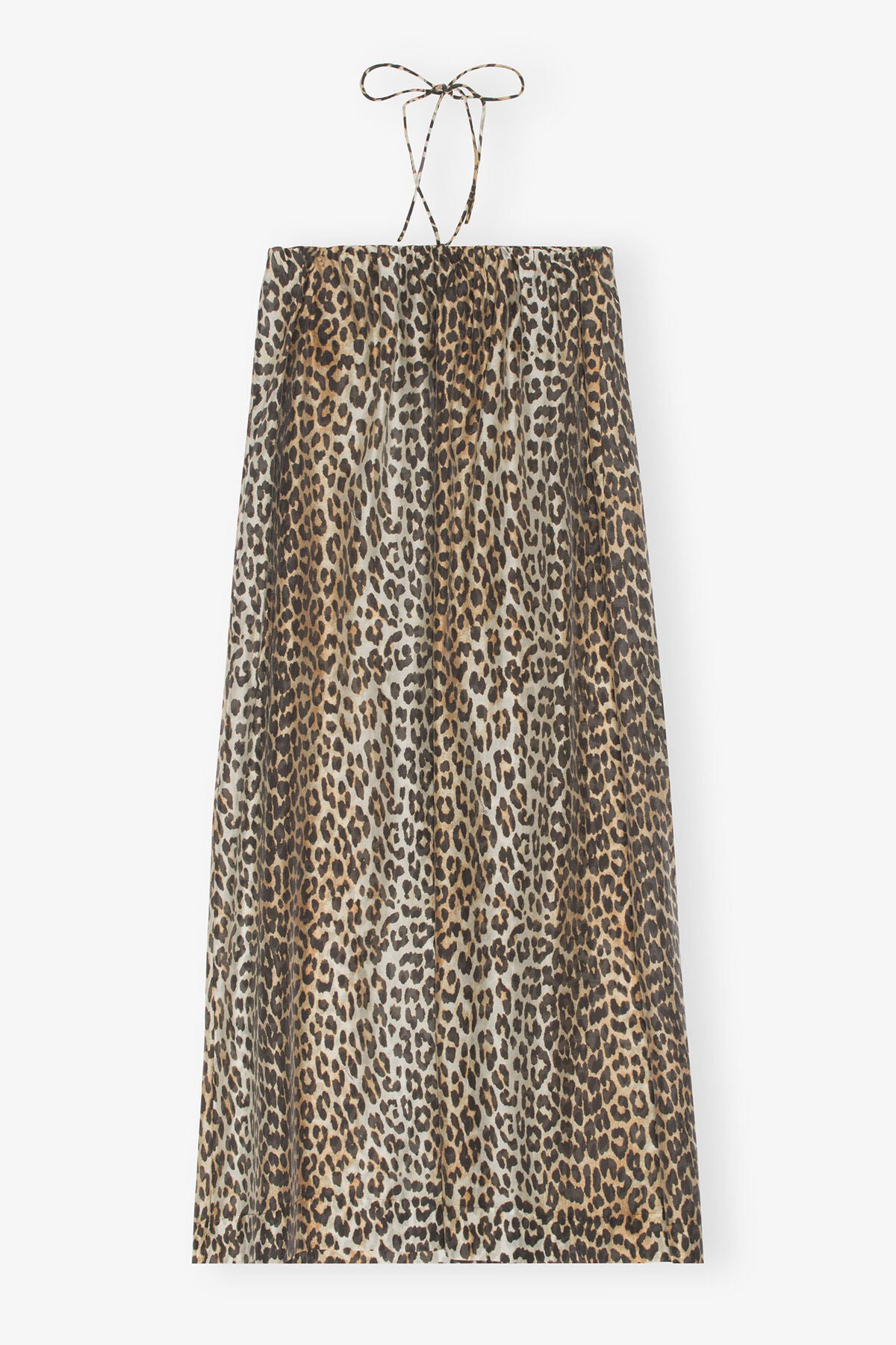 Sheer Voile Maxi Strap Dress