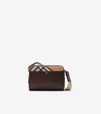 Pop Check Crossbody Bag in Wave blue