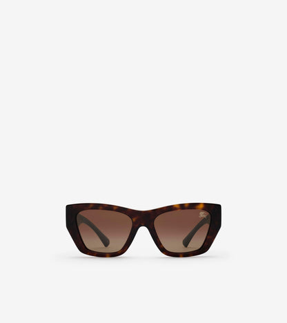 EKD Cat-eye Sunglasses in Dark havana