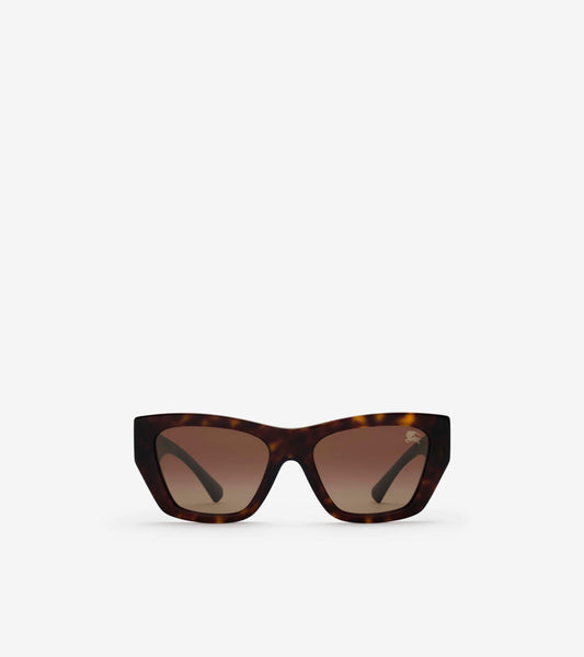 EKD Cat-eye Sunglasses in Dark havana