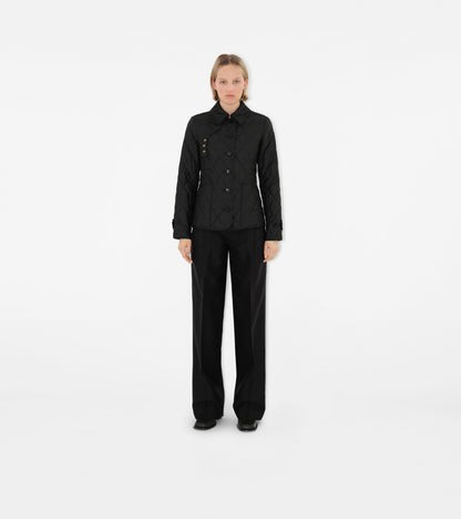 Quilted Thermoregulated Fernleigh Jacket in Black