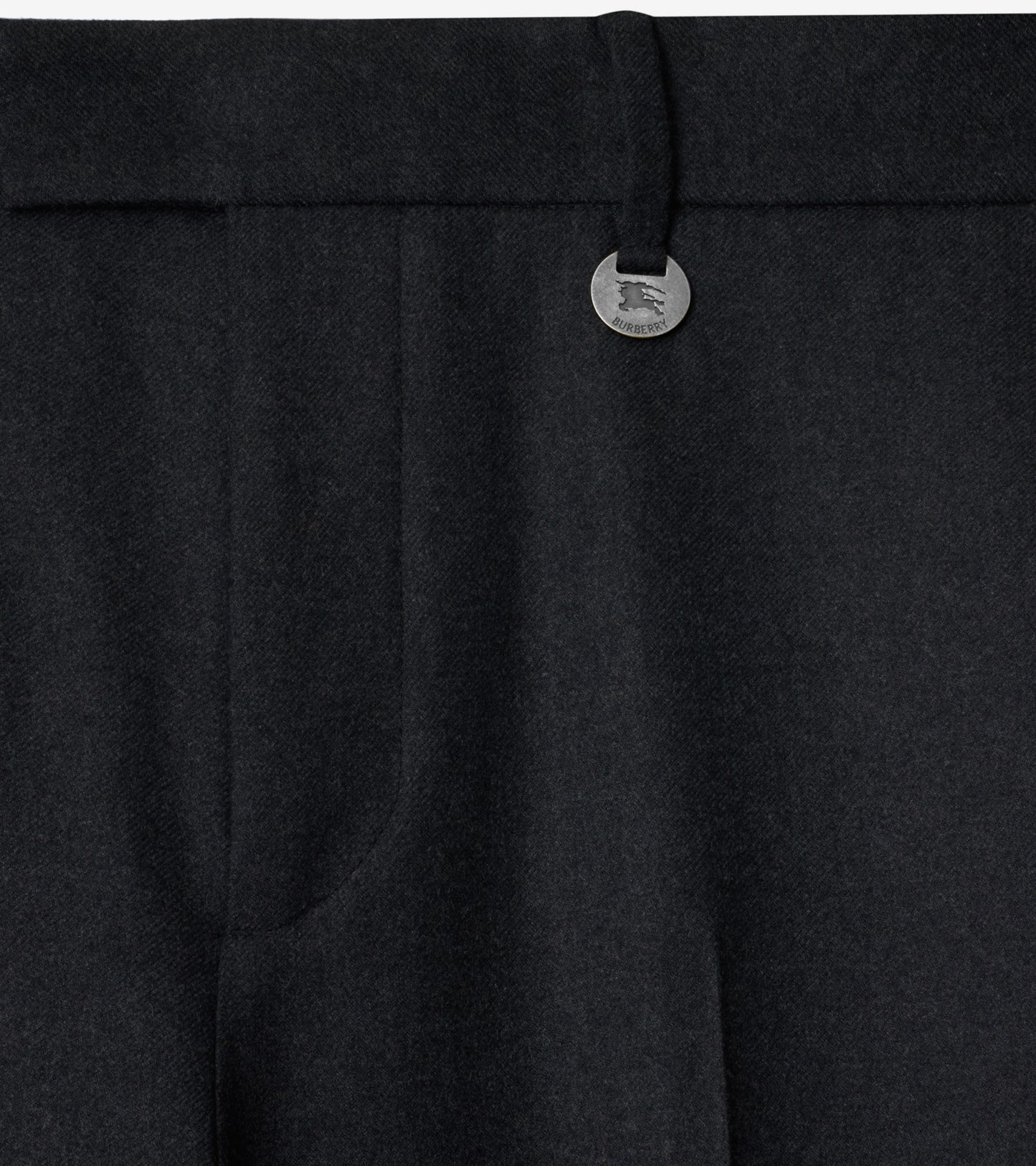 Wool Tailored Trousers in Brisk grey