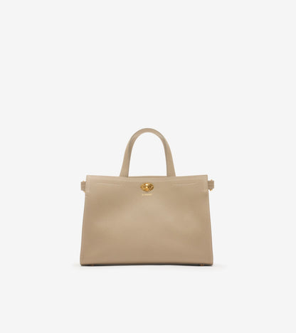 Mini Cotswolds Tote in Mushroom beige