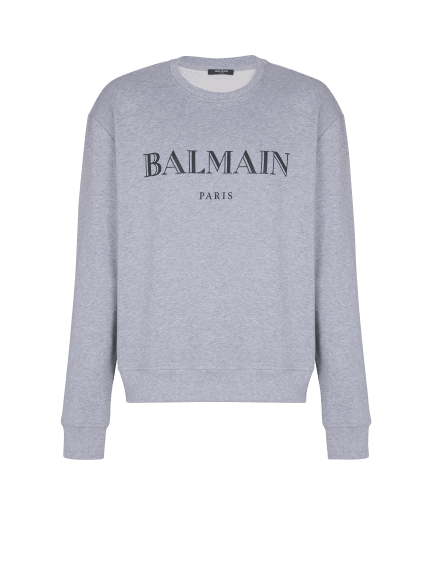 Printed Balmain sweatshirt