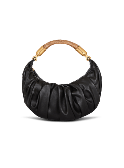 Medium Ébène bag in calfskin leather