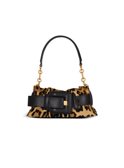 Anthem Mini ponyskin-style leopard print bag