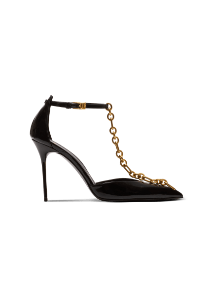 Sync patent leather stilettos
