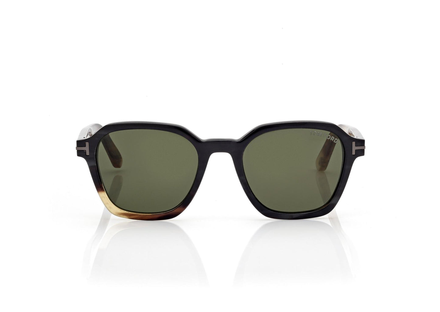 Geometric Horn Sunglasses