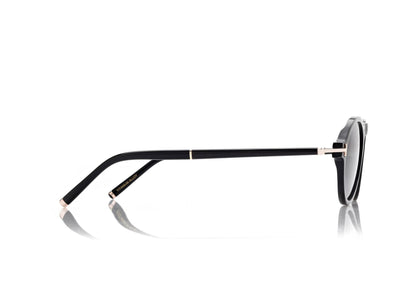 Round Horn Sunglasses