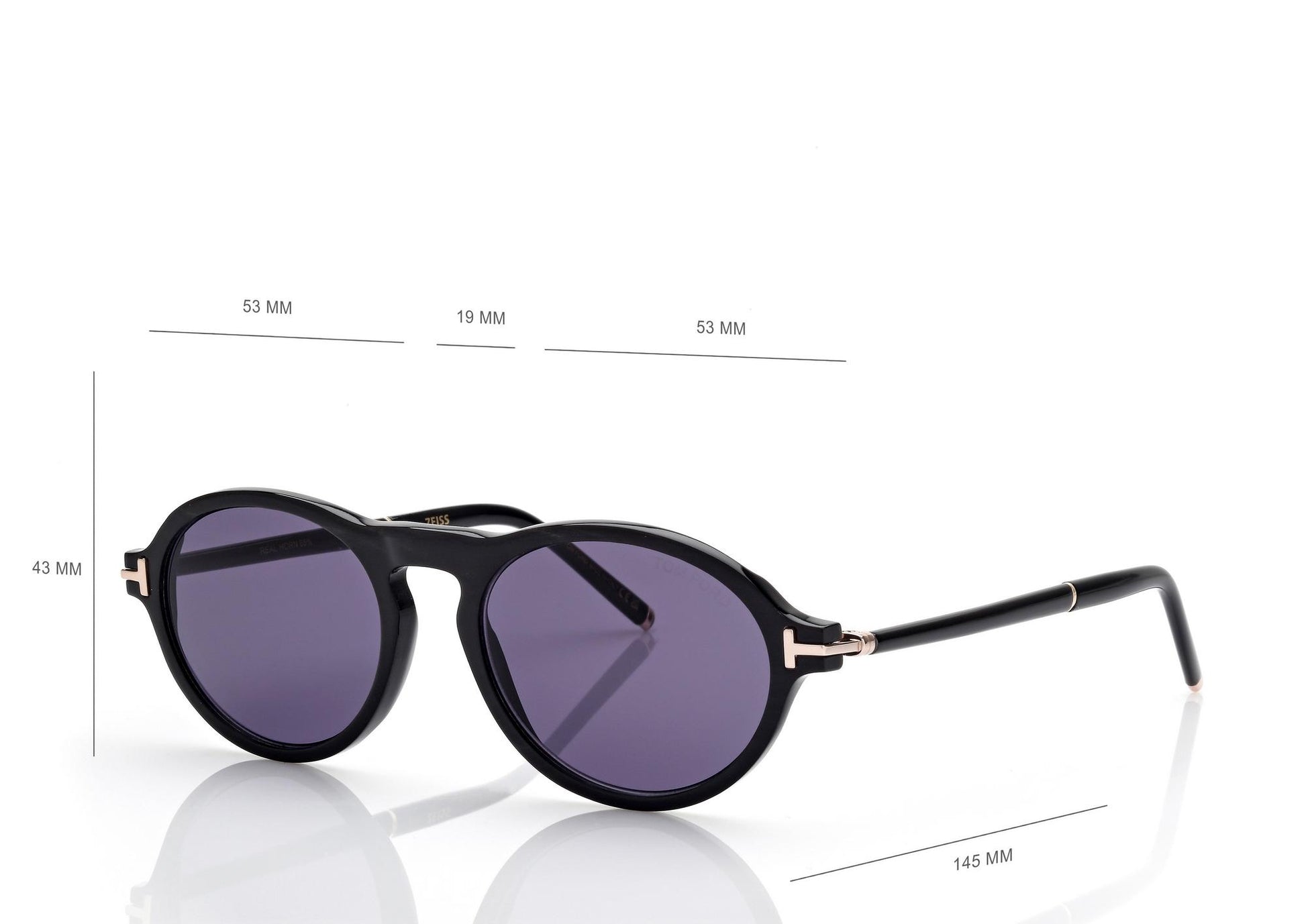 Round Horn Sunglasses