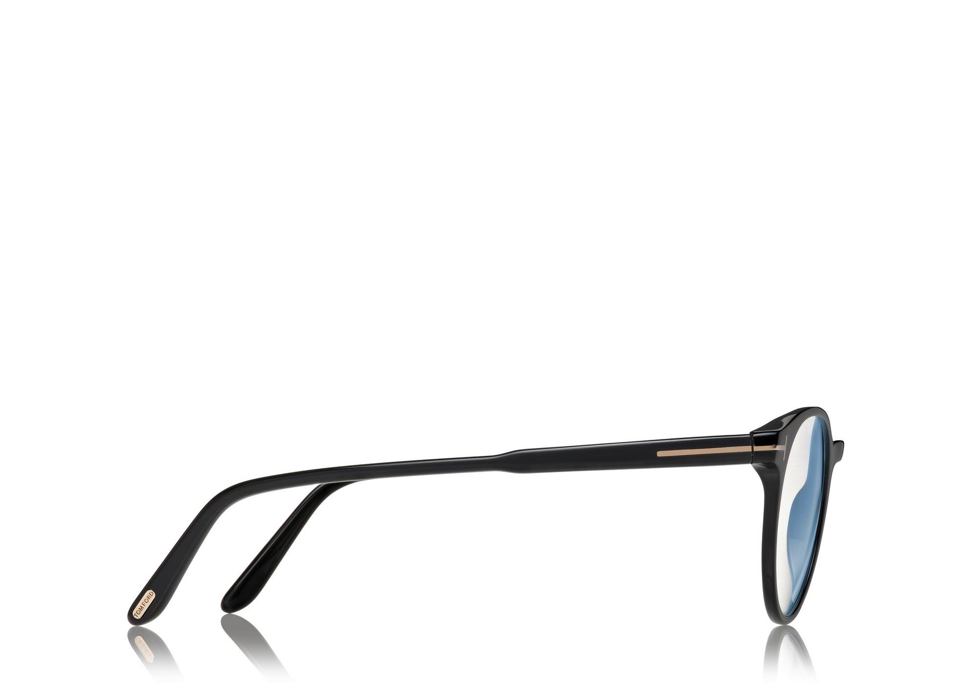 Blue Block Round Shape Opticals