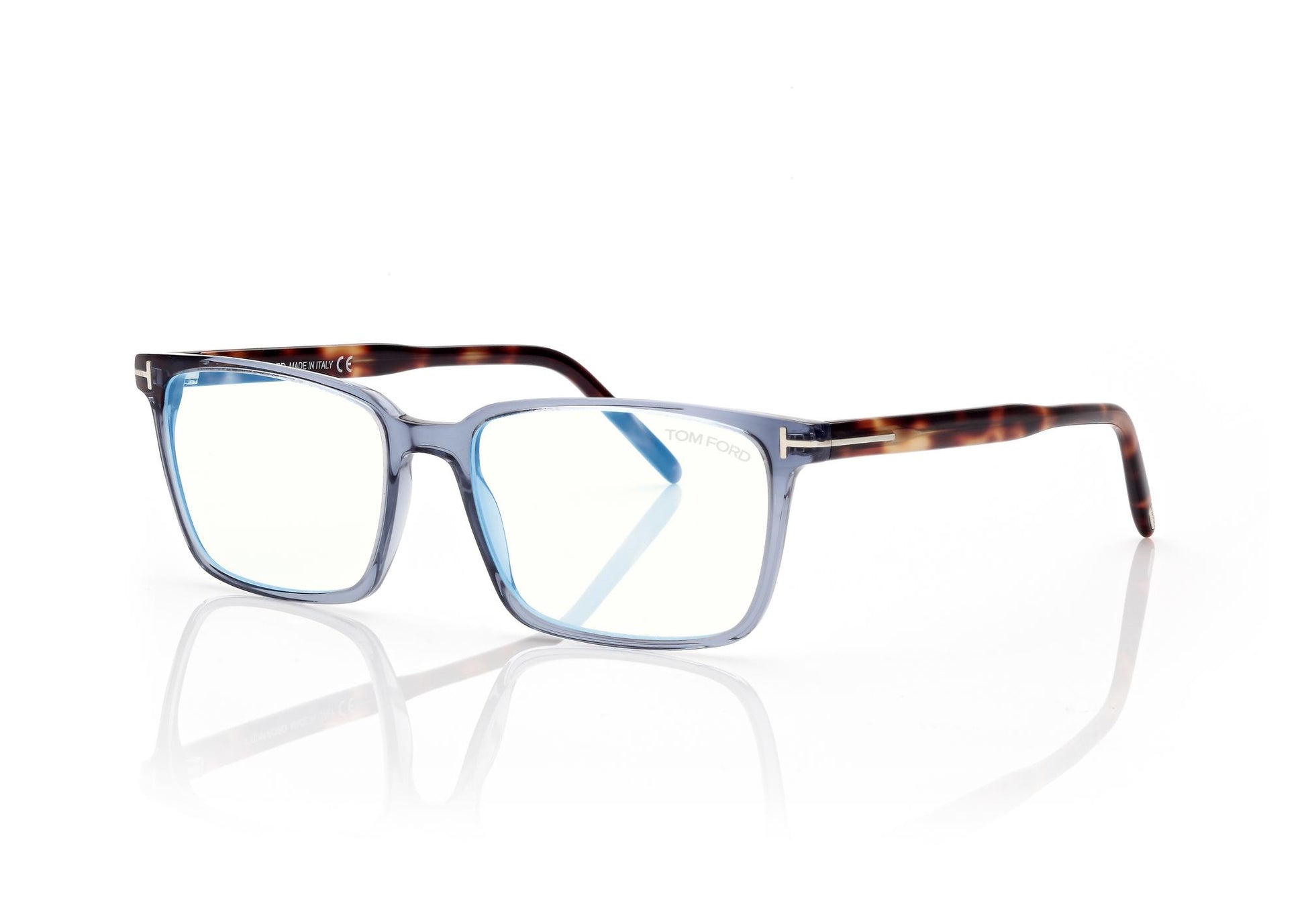 Blue Block Square Opticals