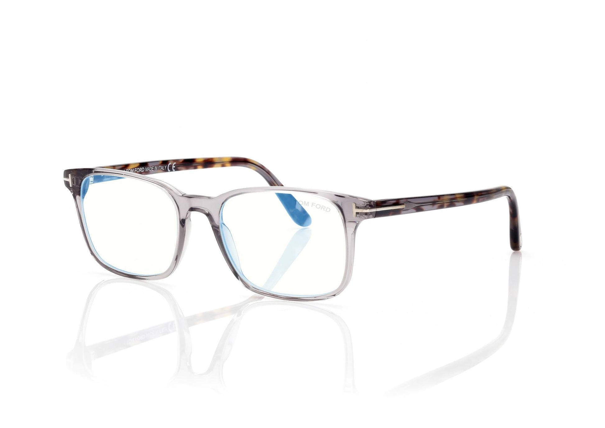 Blue Block Square Opticals