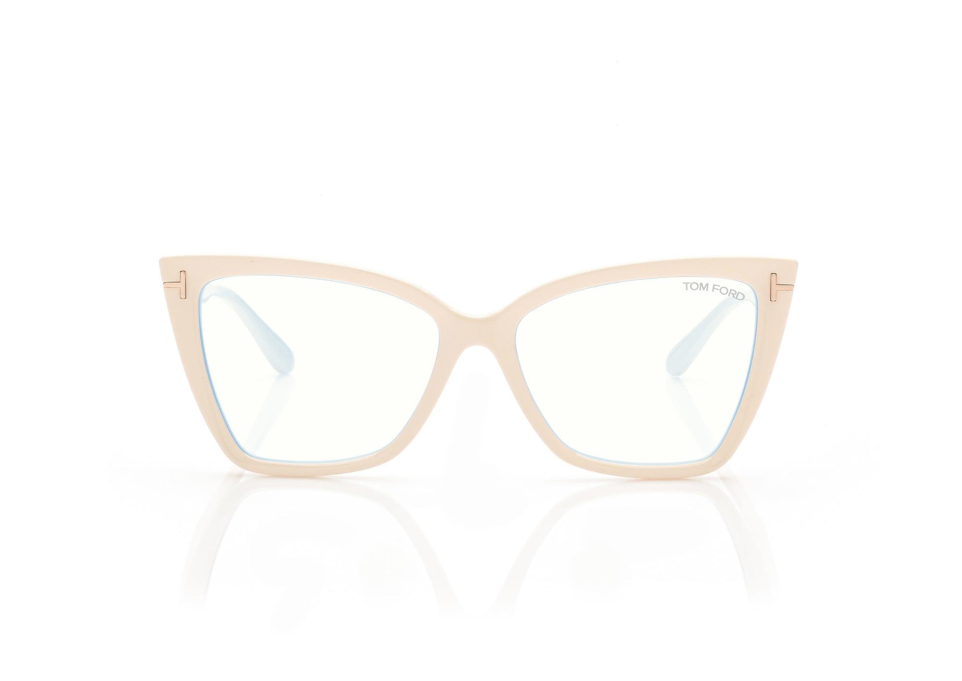 Blue Block Square Cat Eye Opticals