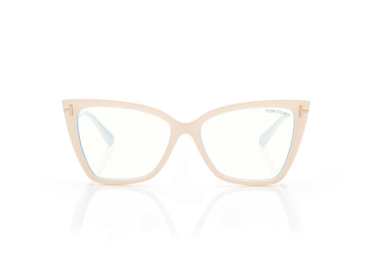 Blue Block Square Cat Eye Opticals
