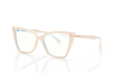 Blue Block Square Cat Eye Opticals