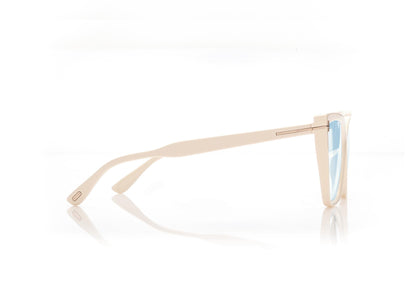 Blue Block Square Cat Eye Opticals