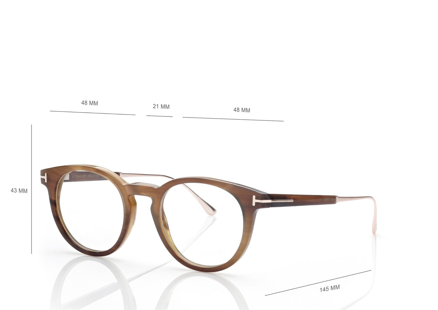 Round Horn &Amp; Titanium Opticals