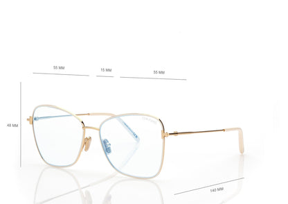 Blue Block Butterfly Opticals