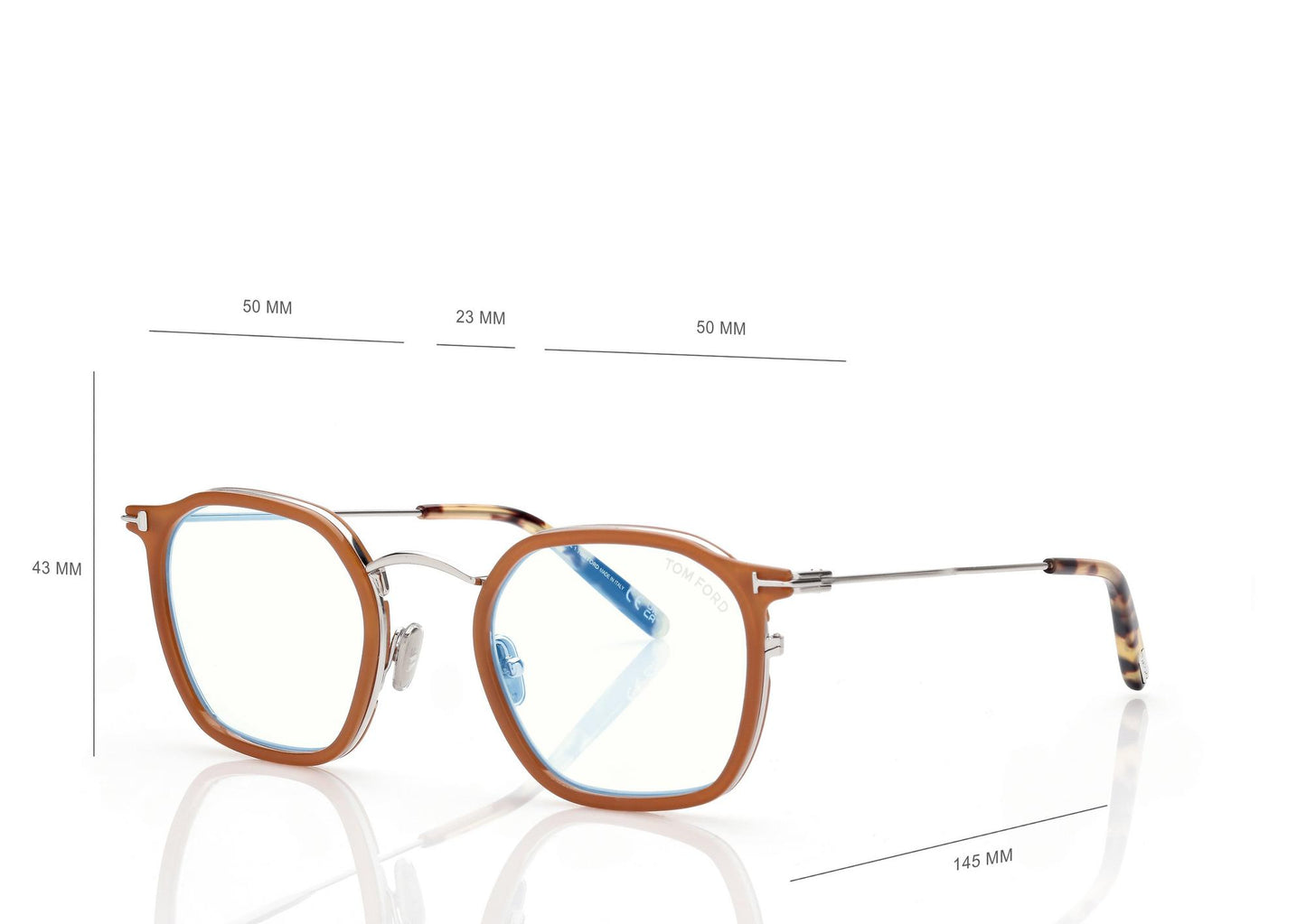 Blue Block Round Opticals