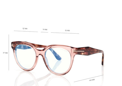 Blue Block Butterfly Opticals