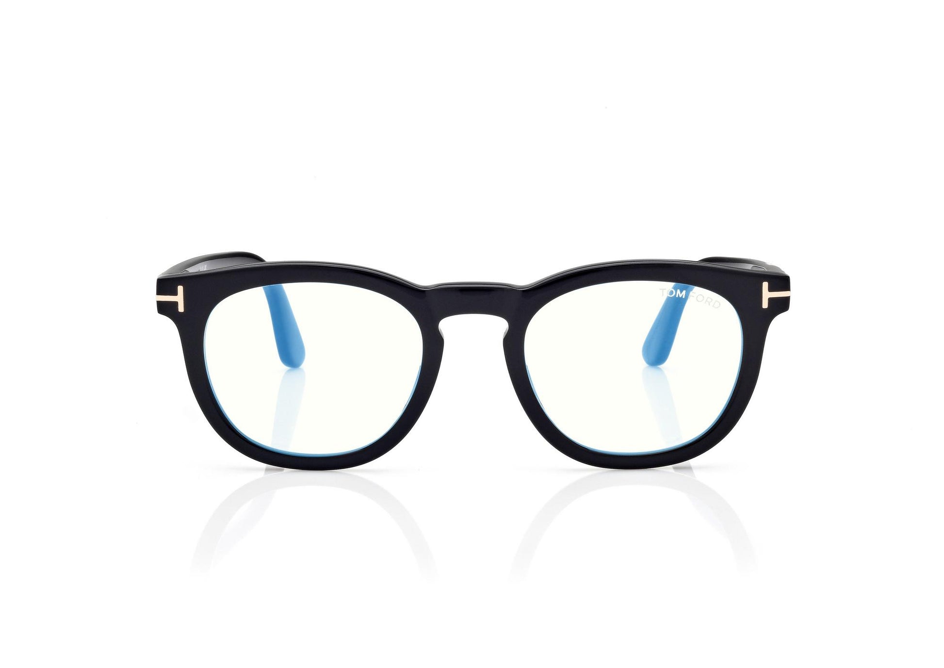 Blue Block Round Opticals