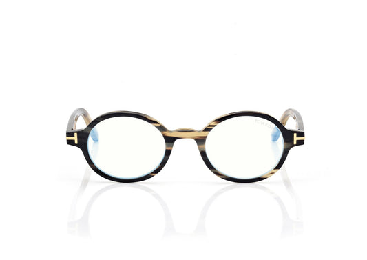 Round Horn Blue Block Opticals