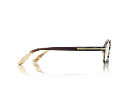 Round Horn Blue Block Opticals