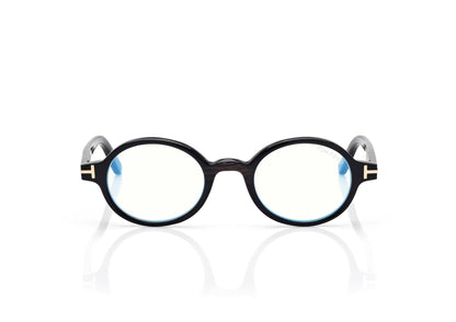 Round Horn Blue Block Opticals