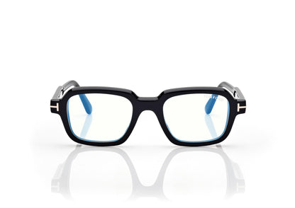 Geometric Blue Block Opticals