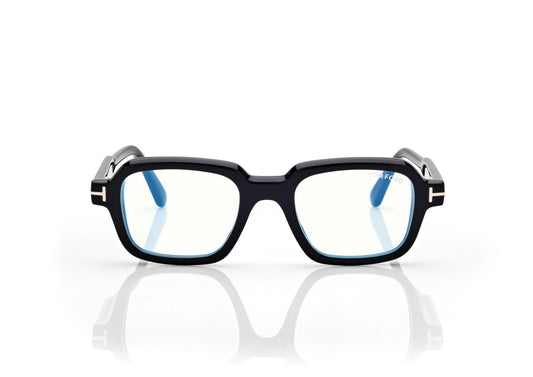 Geometric Blue Block Opticals