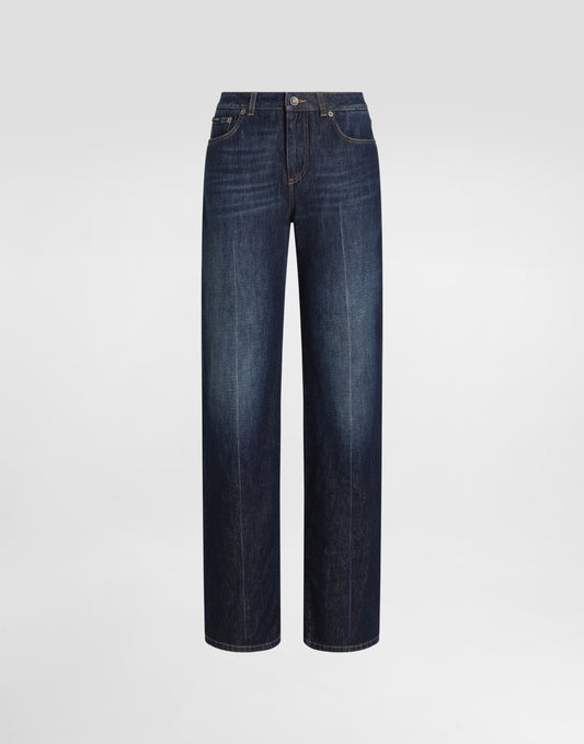 5-pocket denim trousers