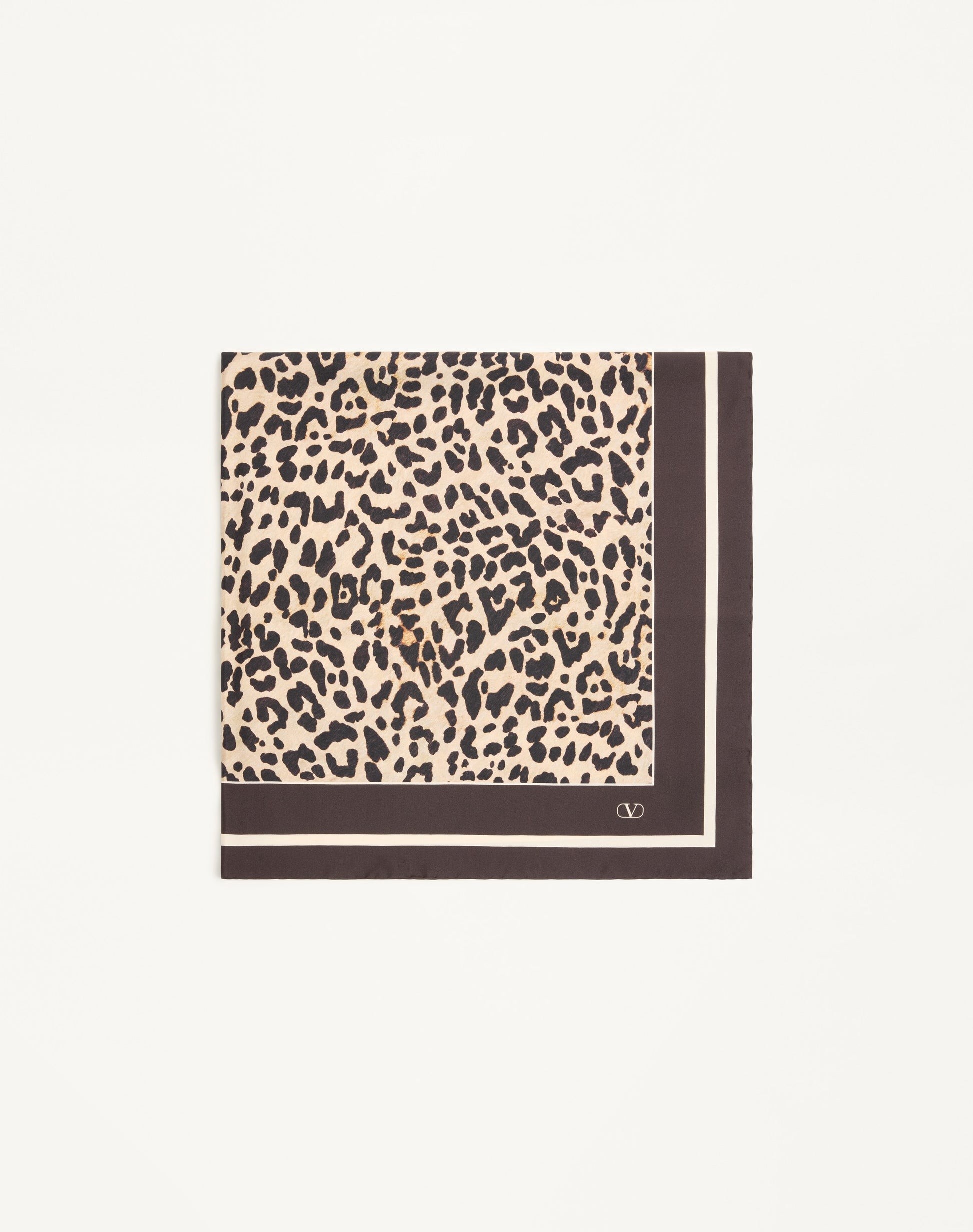 Fauve Éclat Silk Scarf
