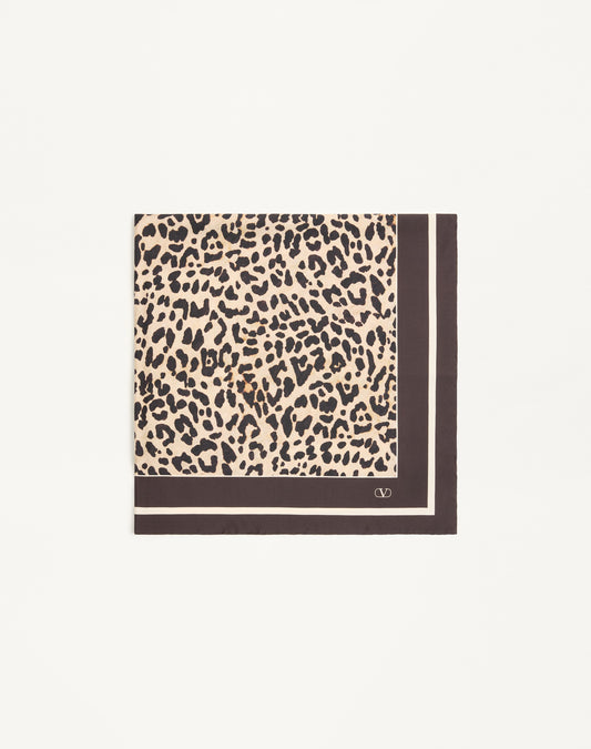 Fauve Éclat Silk Scarf