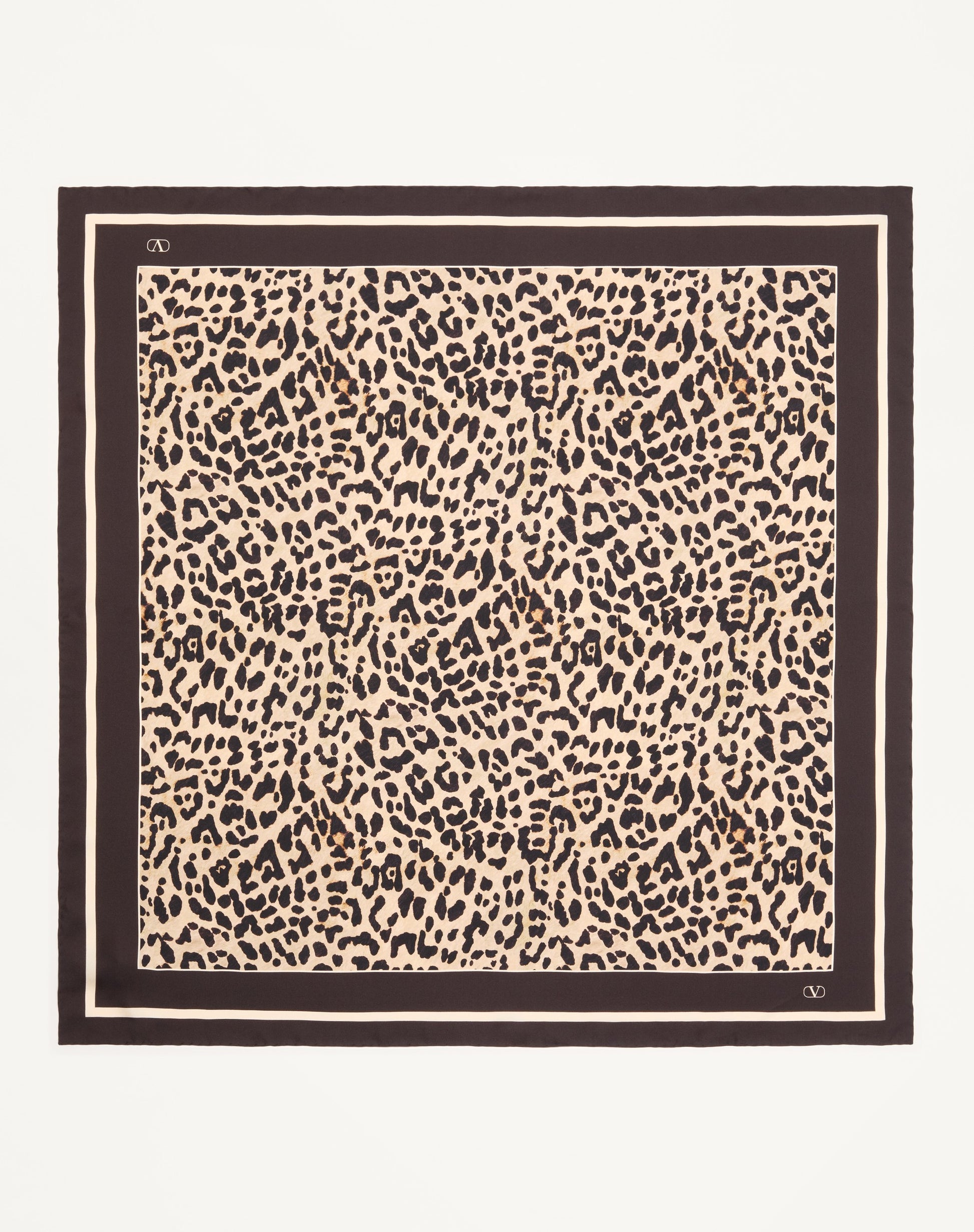 Fauve Éclat Silk Scarf