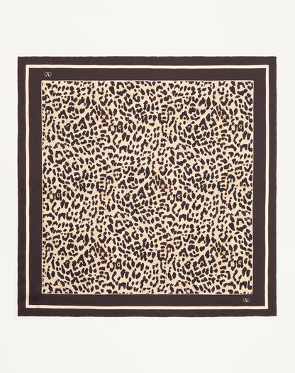 Fauve Éclat Silk Scarf