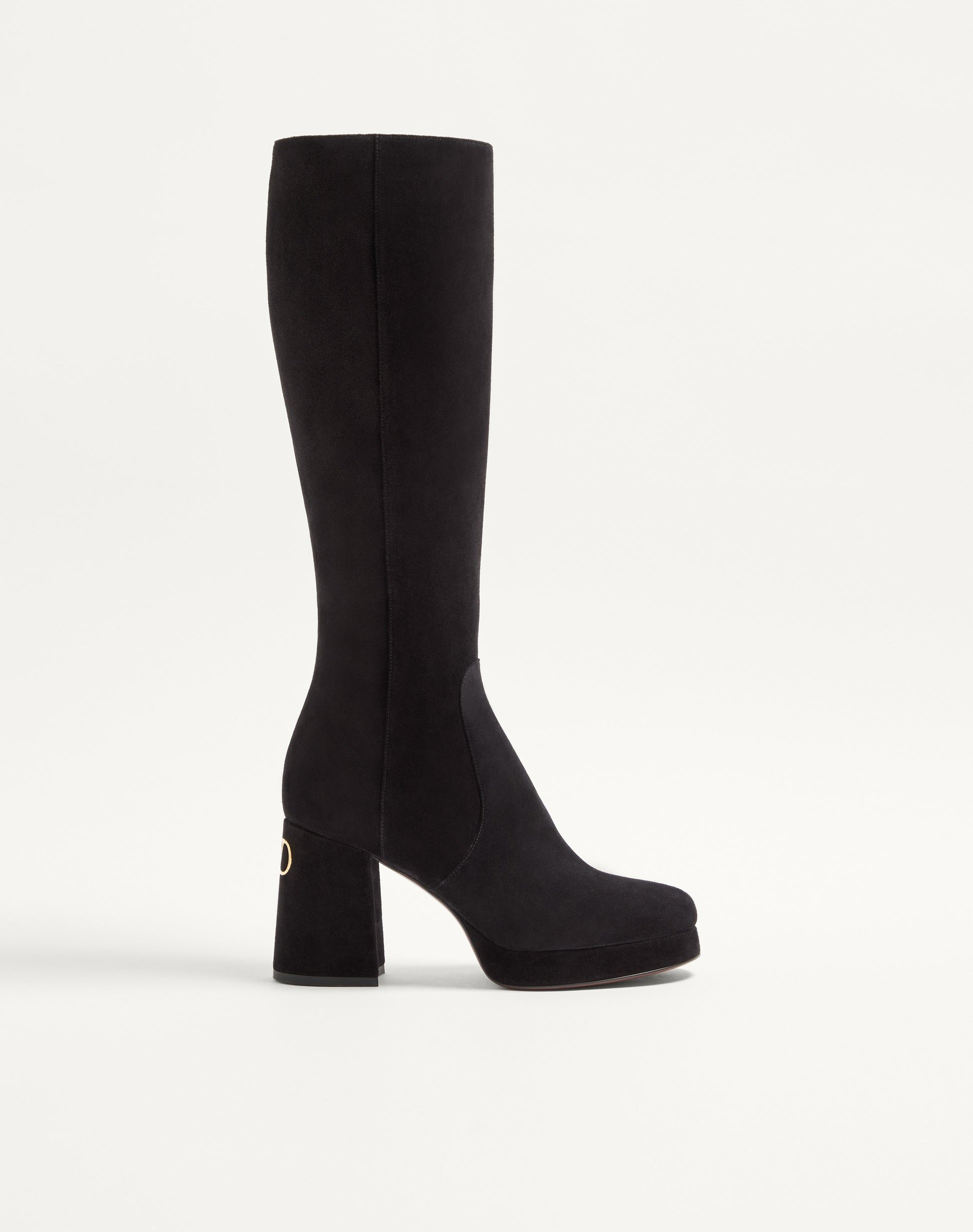 Fawcette Platform Boot In Crust Leather 90mm