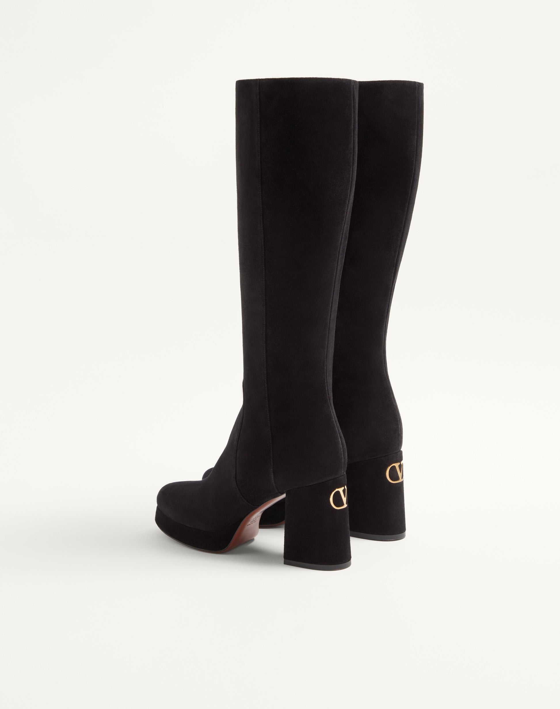 Fawcette Platform Boot In Crust Leather 90mm
