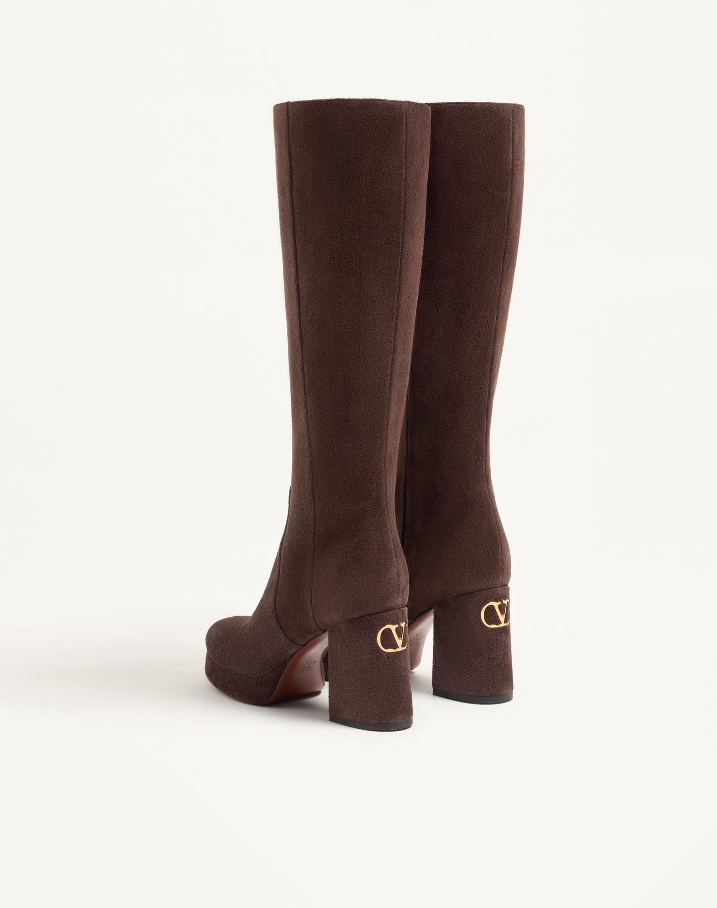 Fawcette Platform Boot In Crust Leather 90mm