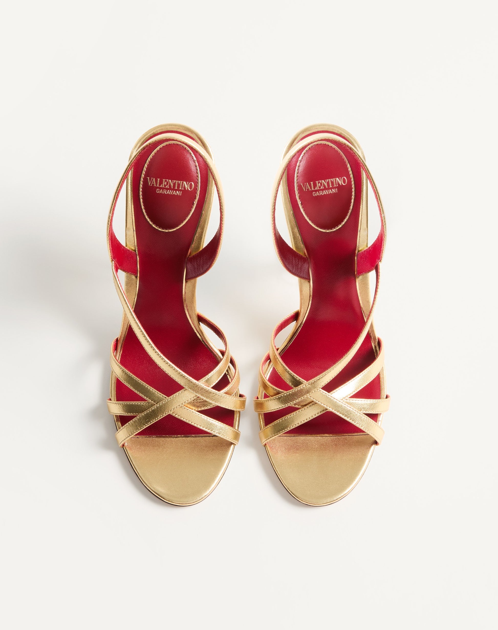 Fetishique Sandal In Laminated Nappa 105mm